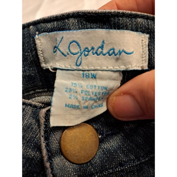 K. Jordan Womans Jeans Size 18W - Picture 9 of 9